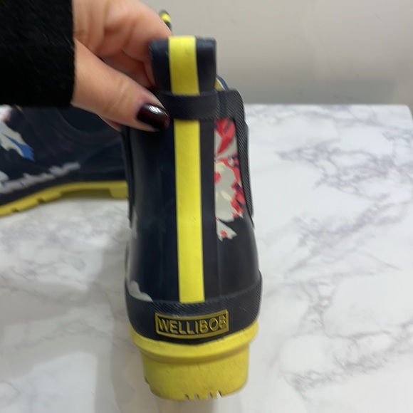 Joules Wellibin Rain Boots - Picture 4 of 8